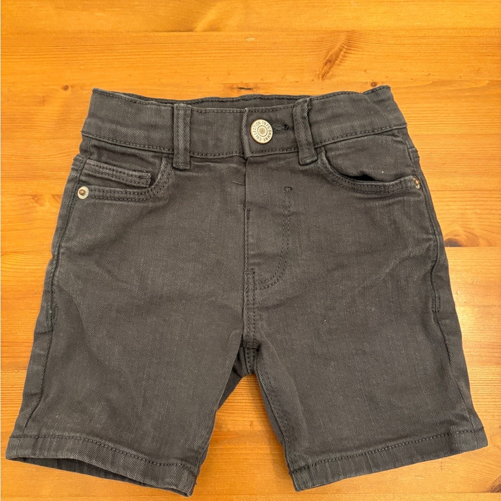 Zara Charcoal Kids Shorts 3T